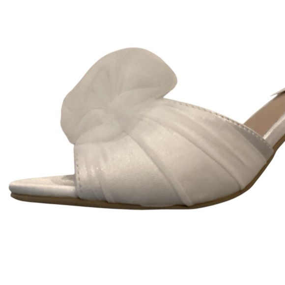 Tevolio Rylan Tulle Ankle Strap High Heels 9.5 NWT - Picture 7 of 10